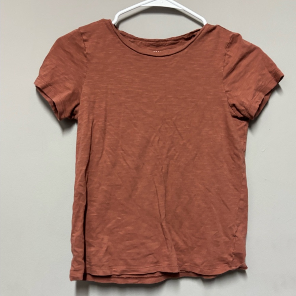 American Eagle Outfitters Orange Short Sleeve Tee